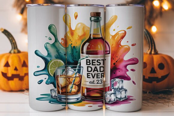 Best Dad Ever Tumbler Wrap: A Versatile Graphics Asset