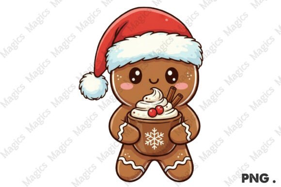 Christmas Gingerbread Man Png: A Festive Graphics Asset