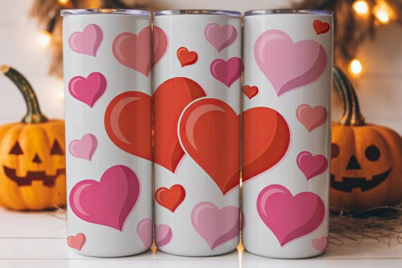 Glossy Hearts 20oz Tumbler Wrap Review