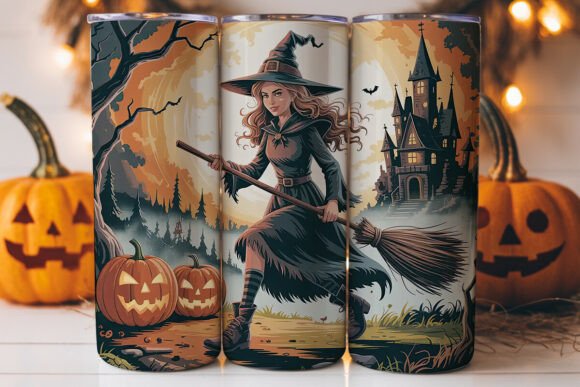 Halloween Witch 20oz Tumbler Wrap Review