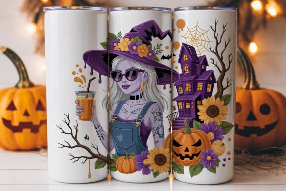 Halloween Witch Tumbler Wrap: A Must-Have Graphic