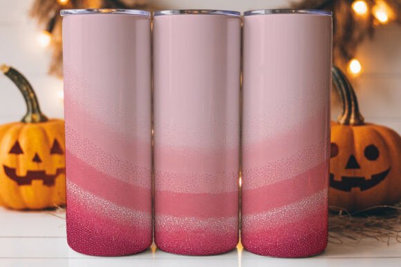 Pink Glitter Bridesmaid 20oz Tumbler Graphics