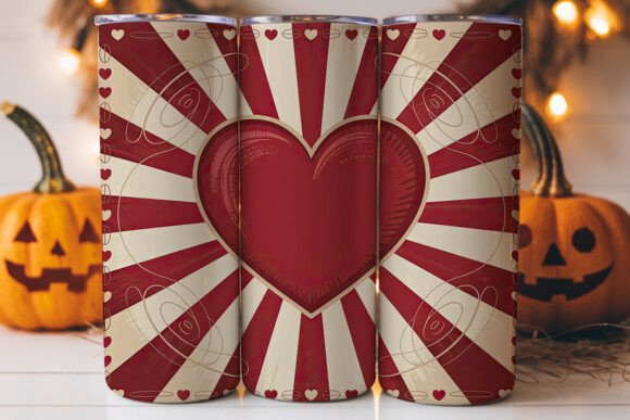 Retro Red Heart Tumbler Wrap Review