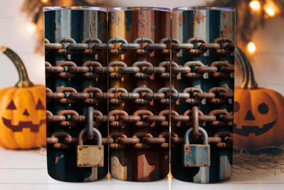Review: Rusty Chains 20oz Tumbler Wrap Graphics