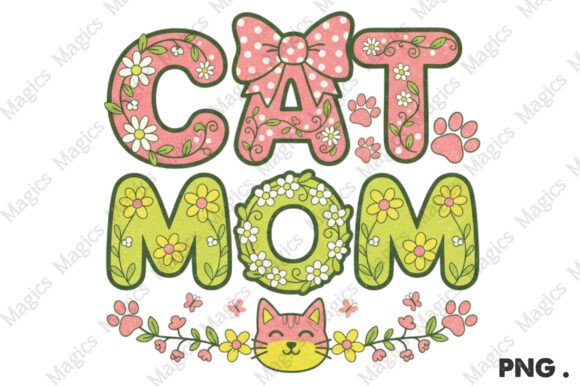 Reviewing Cat Mom Png for Local Brand Graphics