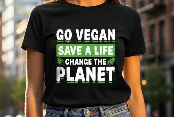 Vegan Day Plants Have Protein Quote Tee: A Graphics Gem for T-Shirt Designs
